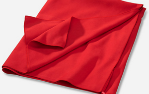 Serviette microfibre rouge